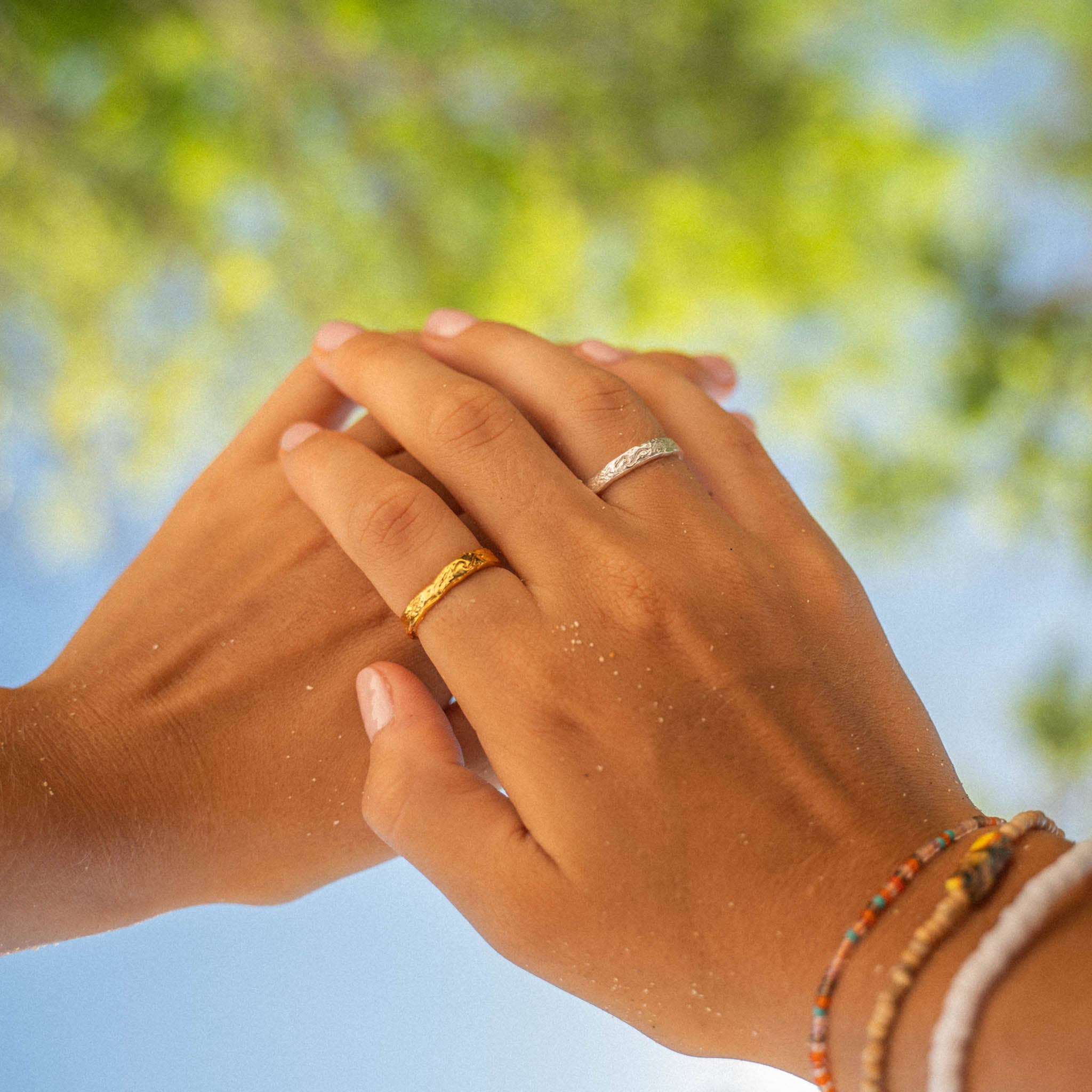 Flow With It Wave Ring