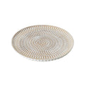 Large CREAM WOODEN PLATE