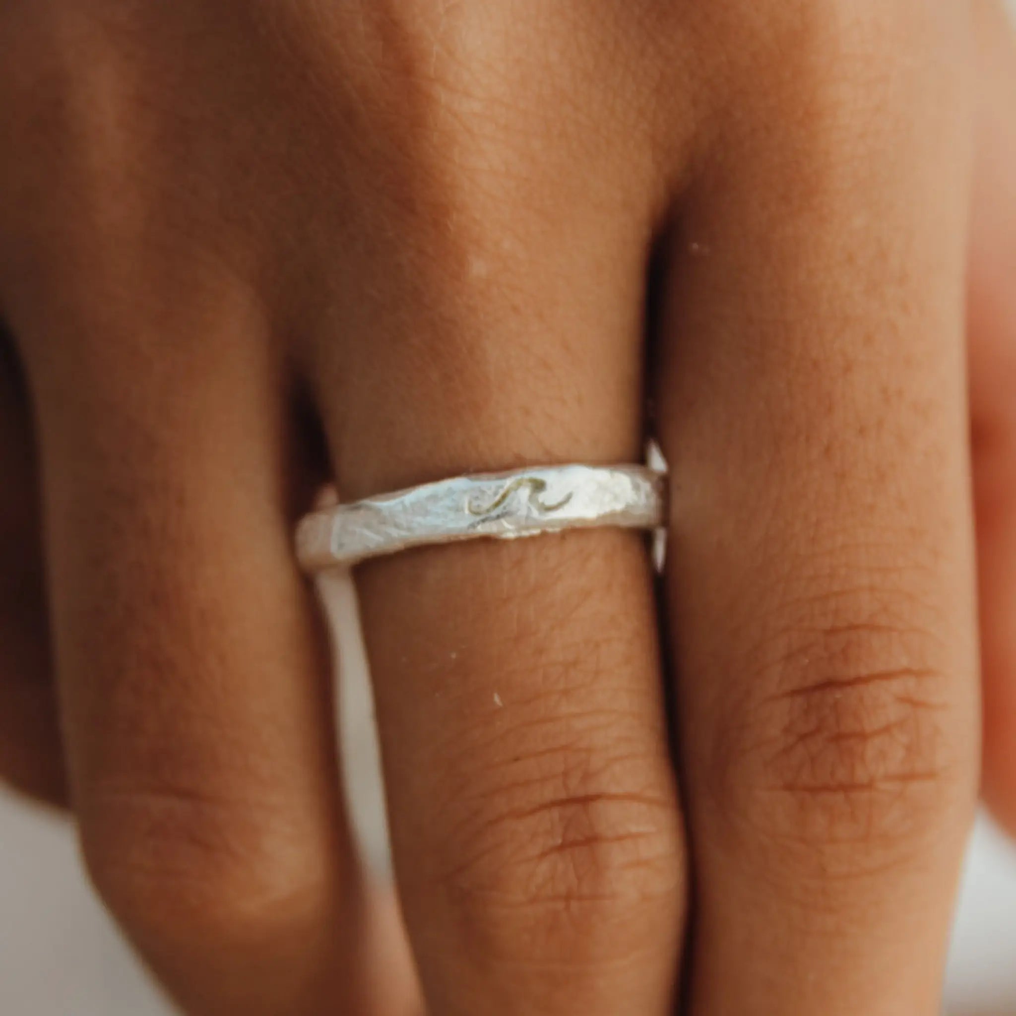 Flow With It Wave Ring