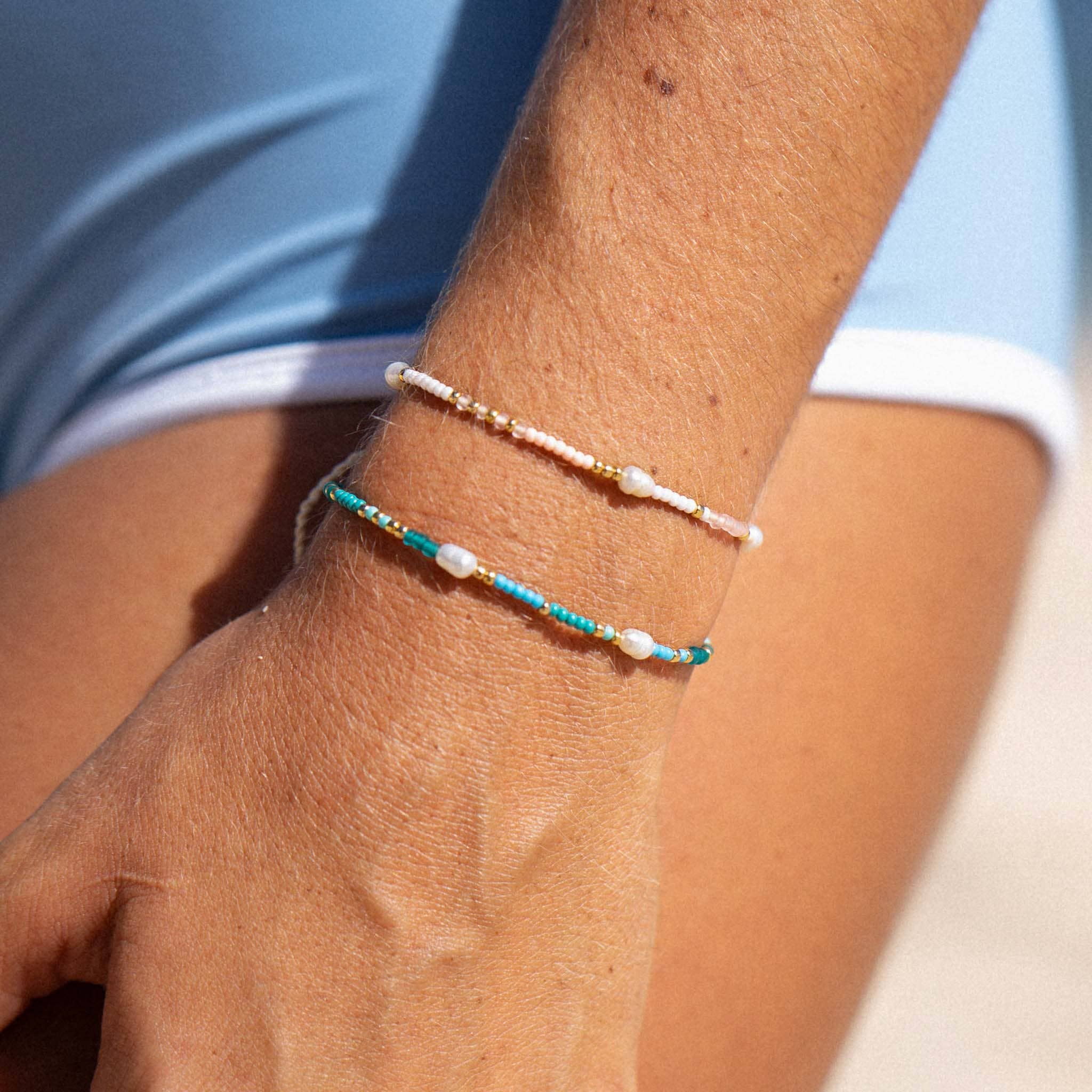 Ombak Pearl Beaded Surf Bracelet