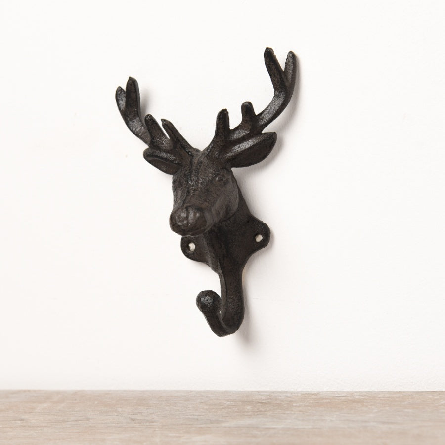 Stag Cast Iron Hook 16cm