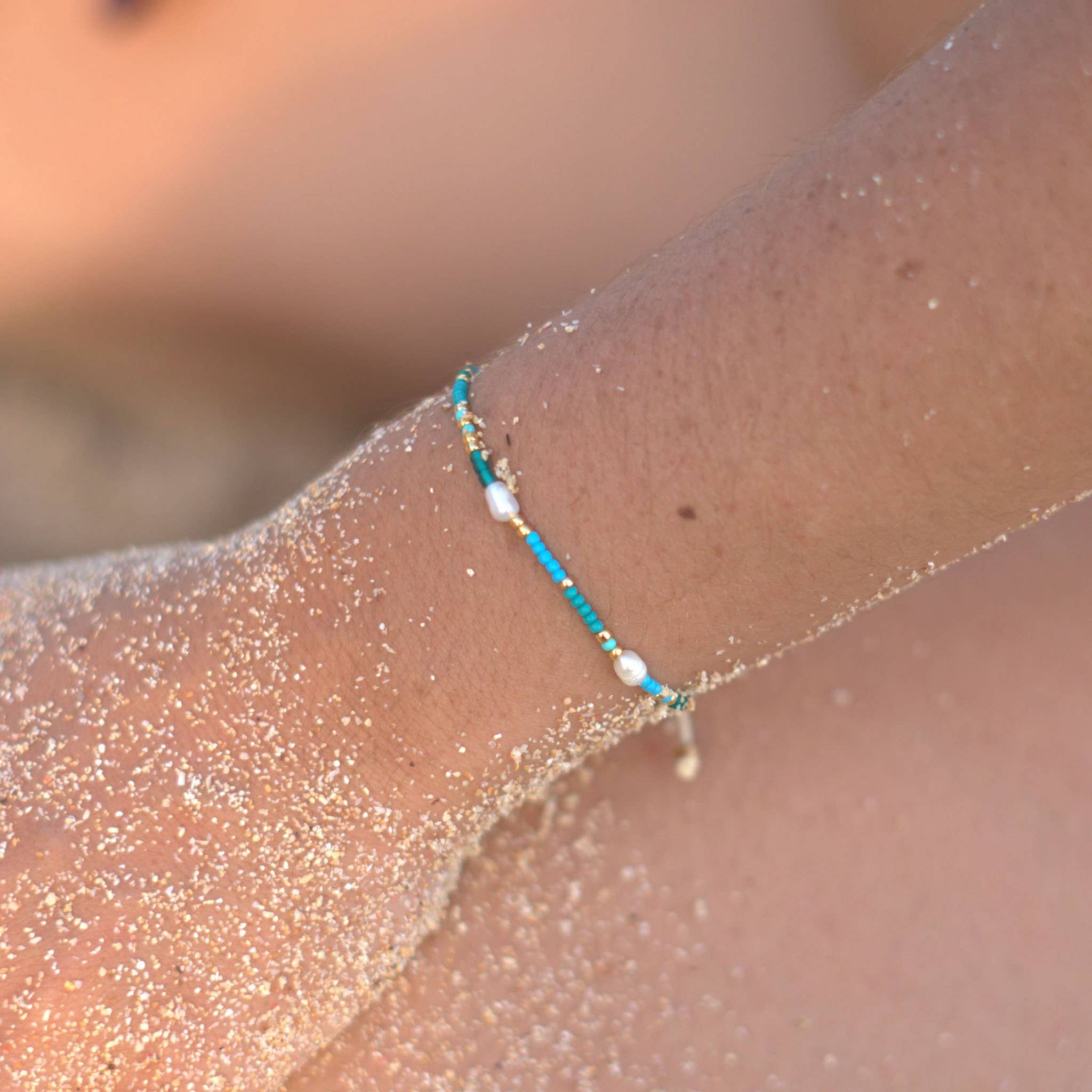 Ombak Pearl Beaded Surf Bracelet