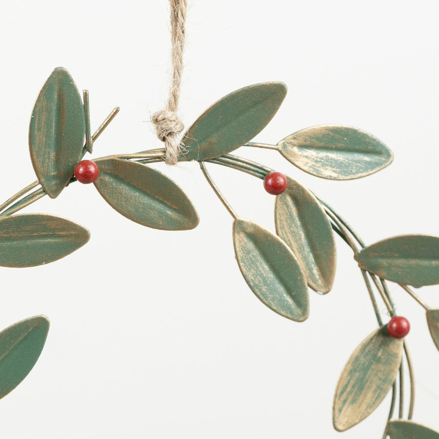 Red Berry Wreath, 17cm