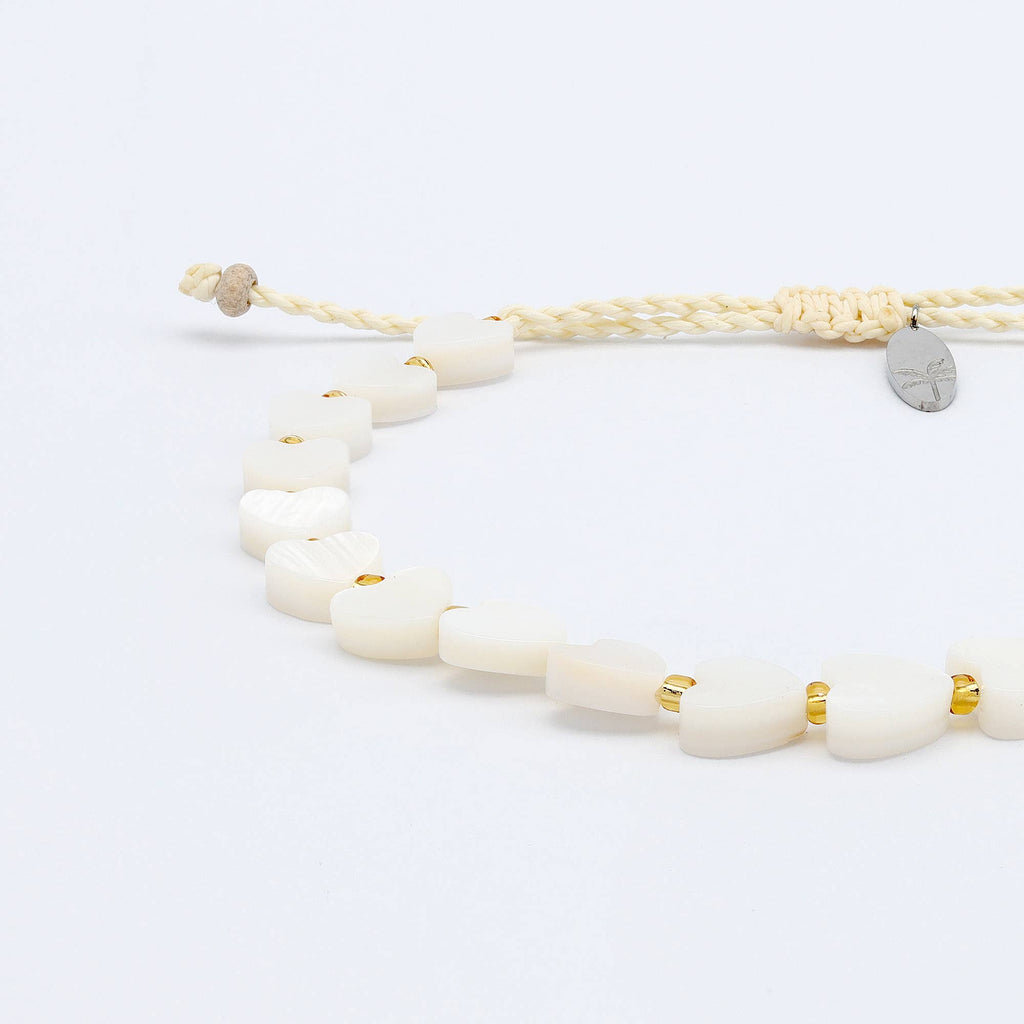 Cahaya Adjustable Beaded Bracelet Heart/Star