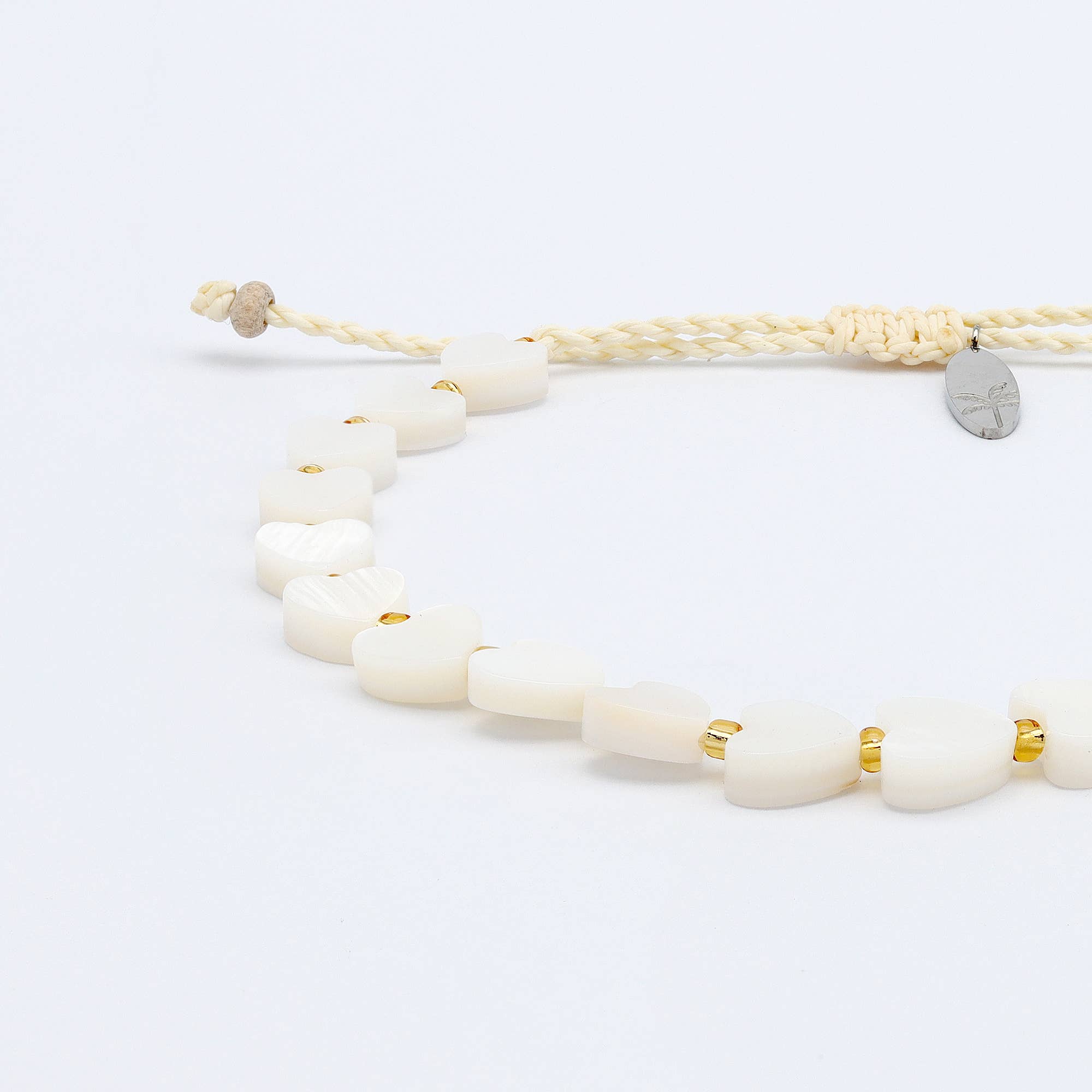 Cahaya Adjustable Beaded Bracelet Heart/Star