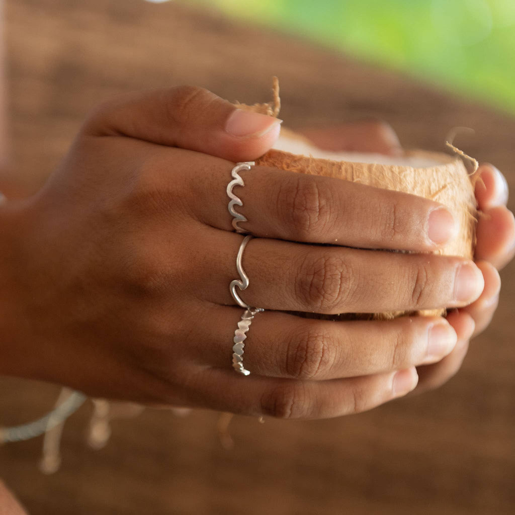 Arjuna Adjustable Heart Ring