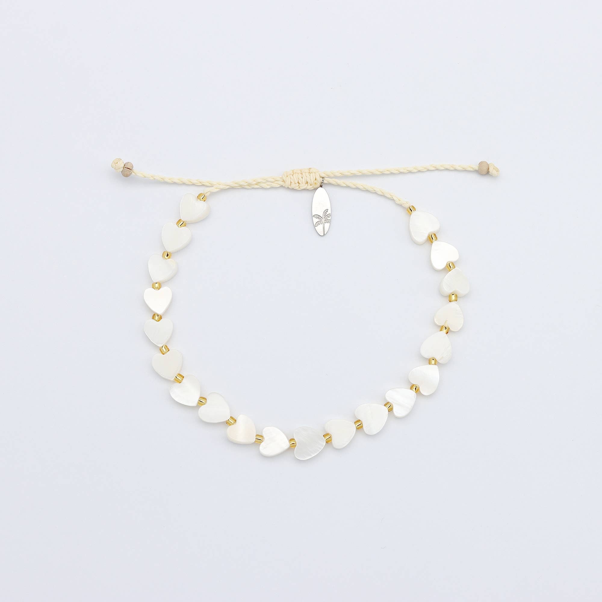 Cahaya Adjustable Beaded Bracelet Heart/Star