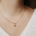 Sun Charm Necklace | Stainless Steel