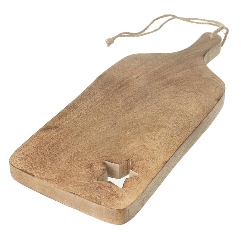 CUT OUT STAR WOODEN BOARD