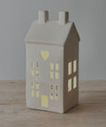Tall Ceramic T-Light House