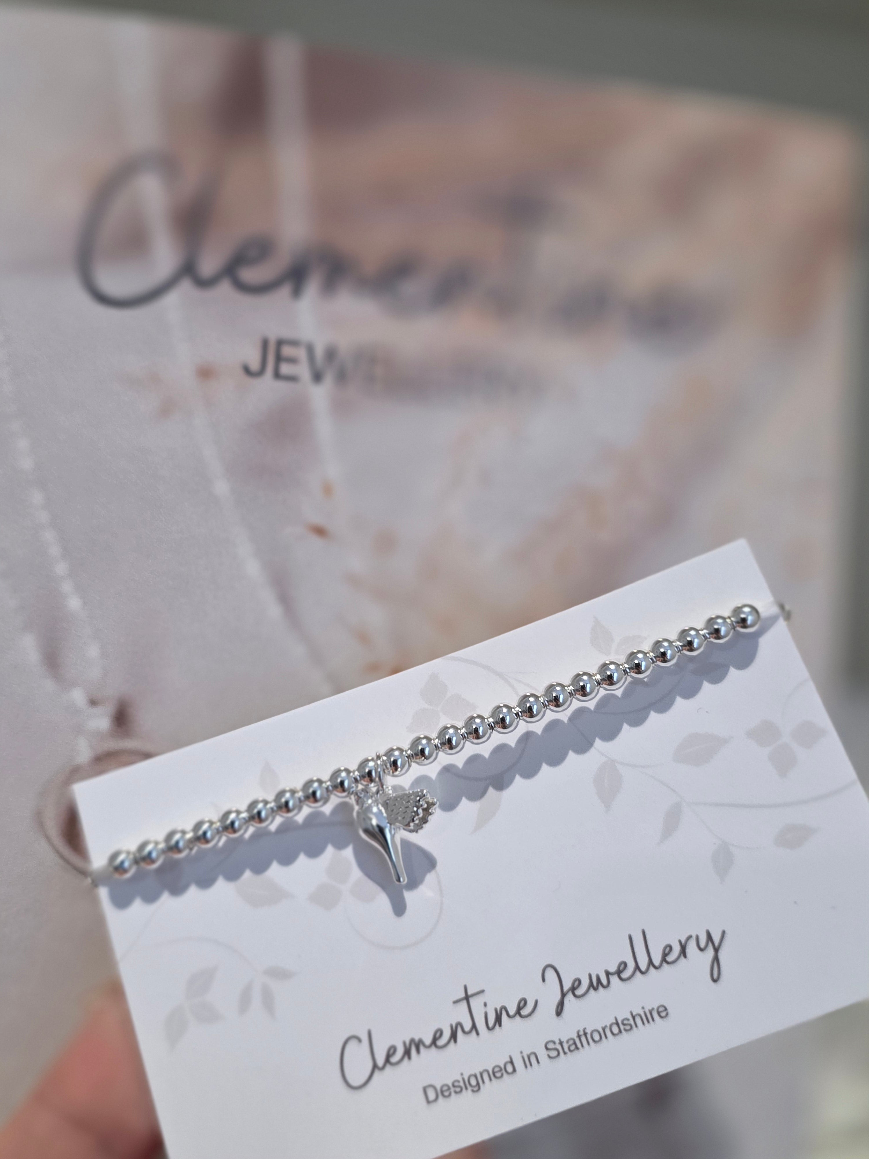 Bella Bird Bracelet - Silver