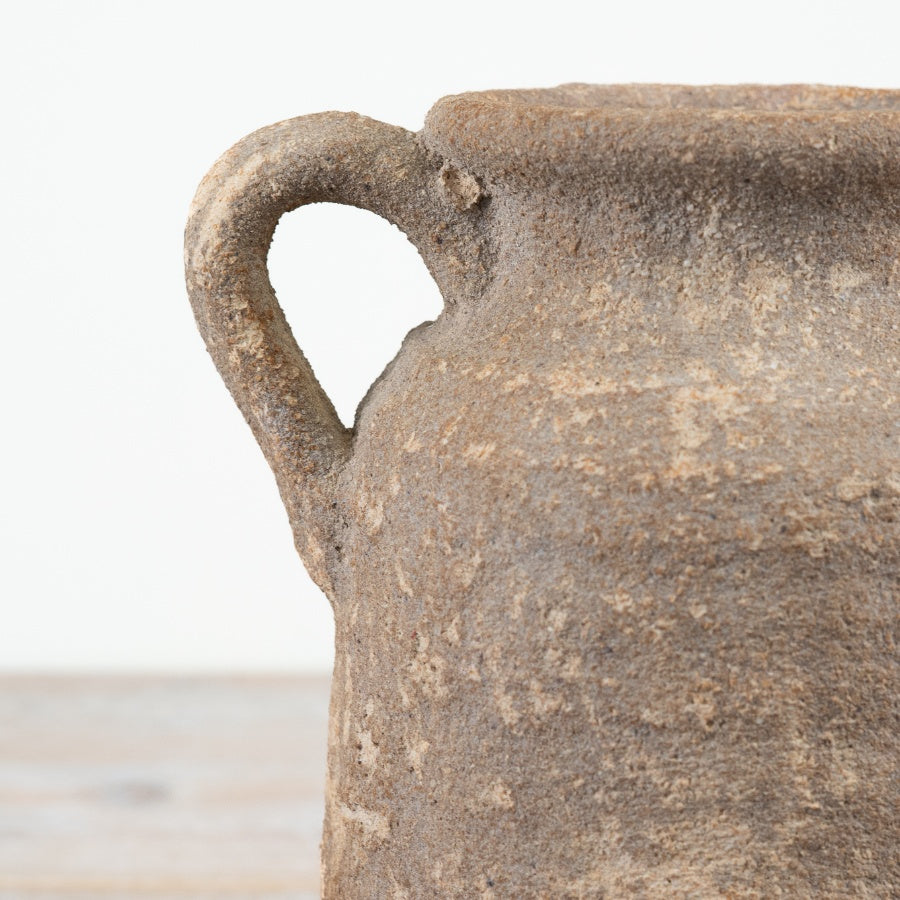 Rustic Vase with Handles