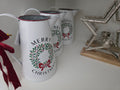 Metal Merry Christmas Jug