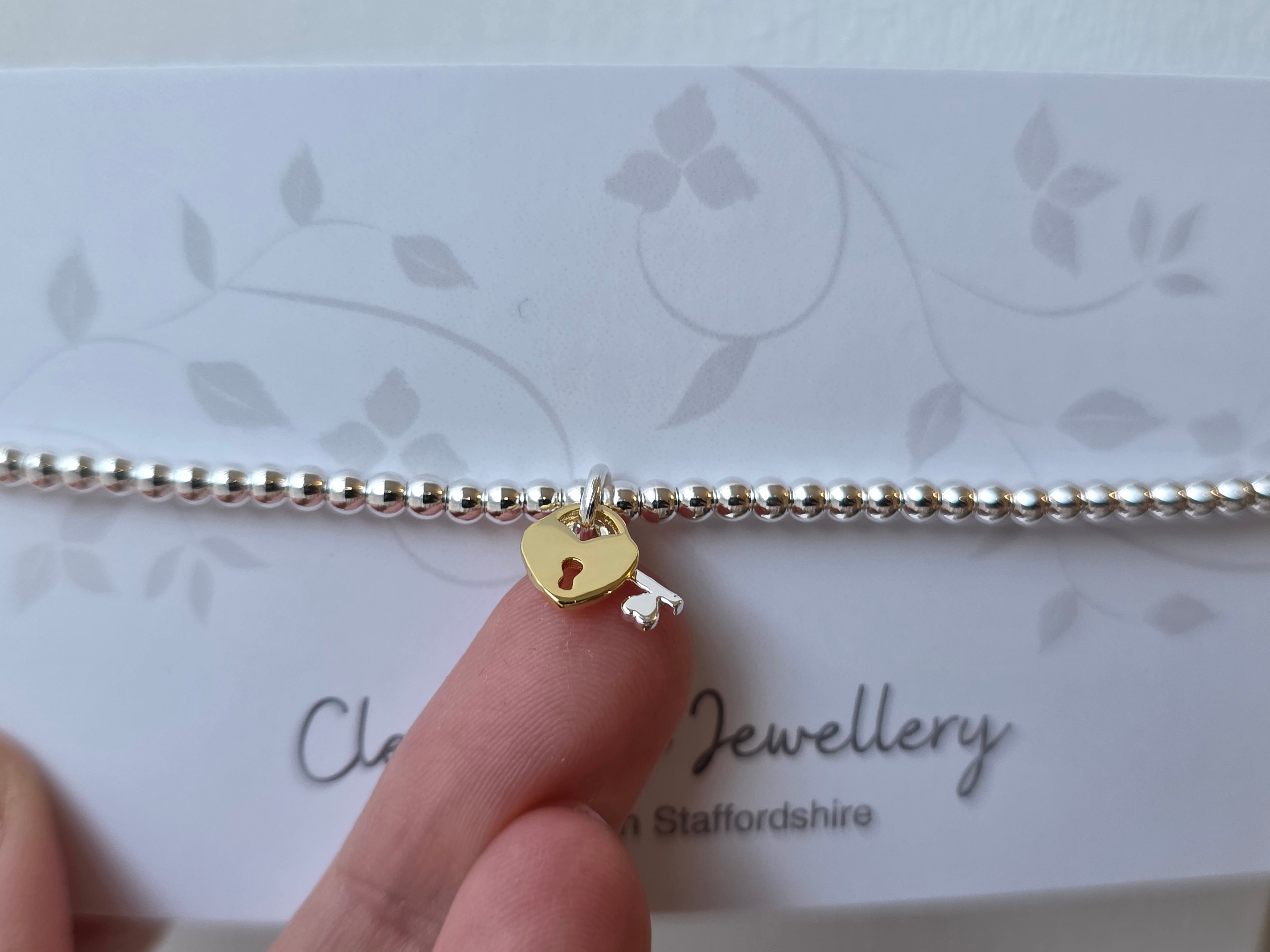 Kiko Lock & Key Bracelet - Gold