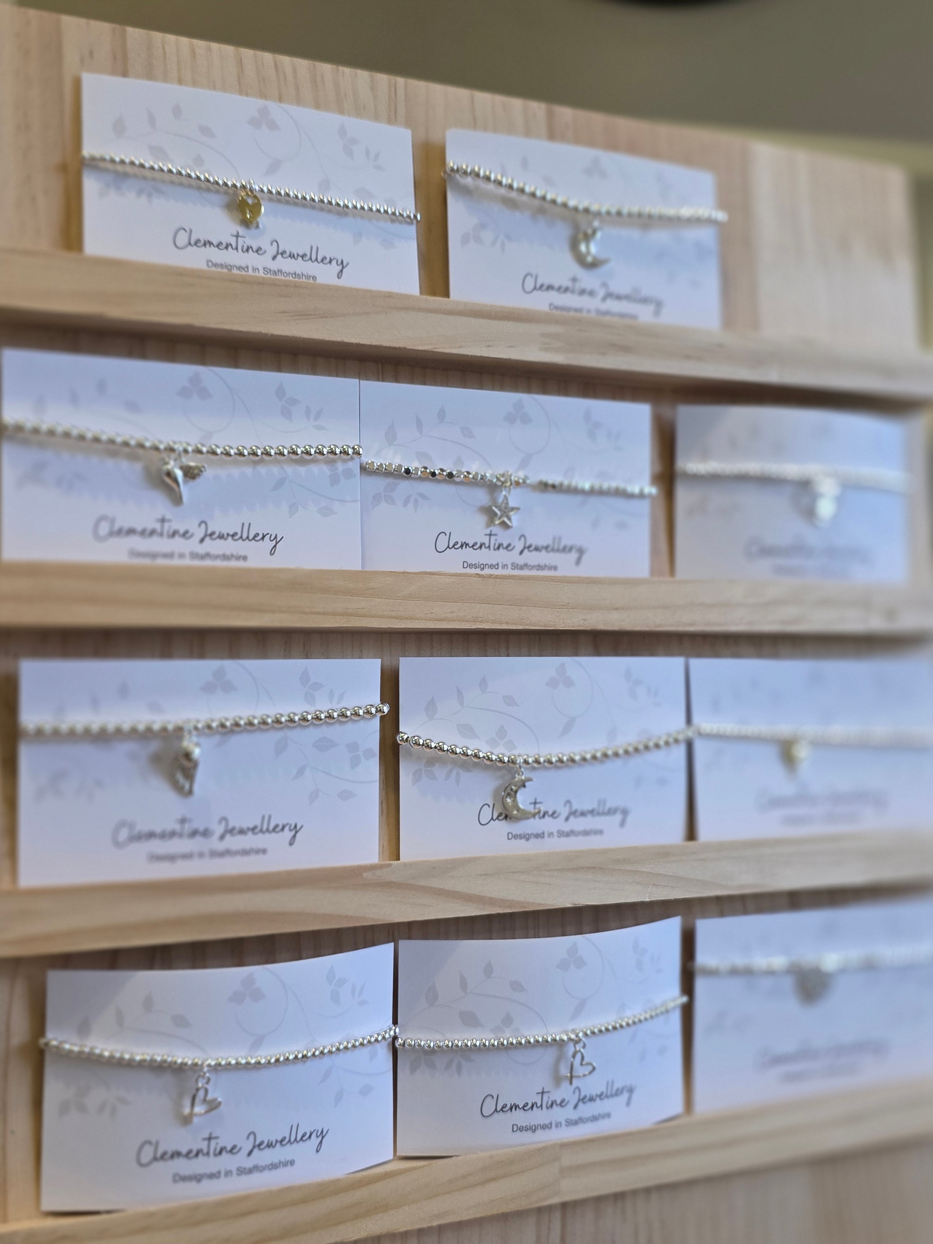 Aria Heart Bracelet - Silver