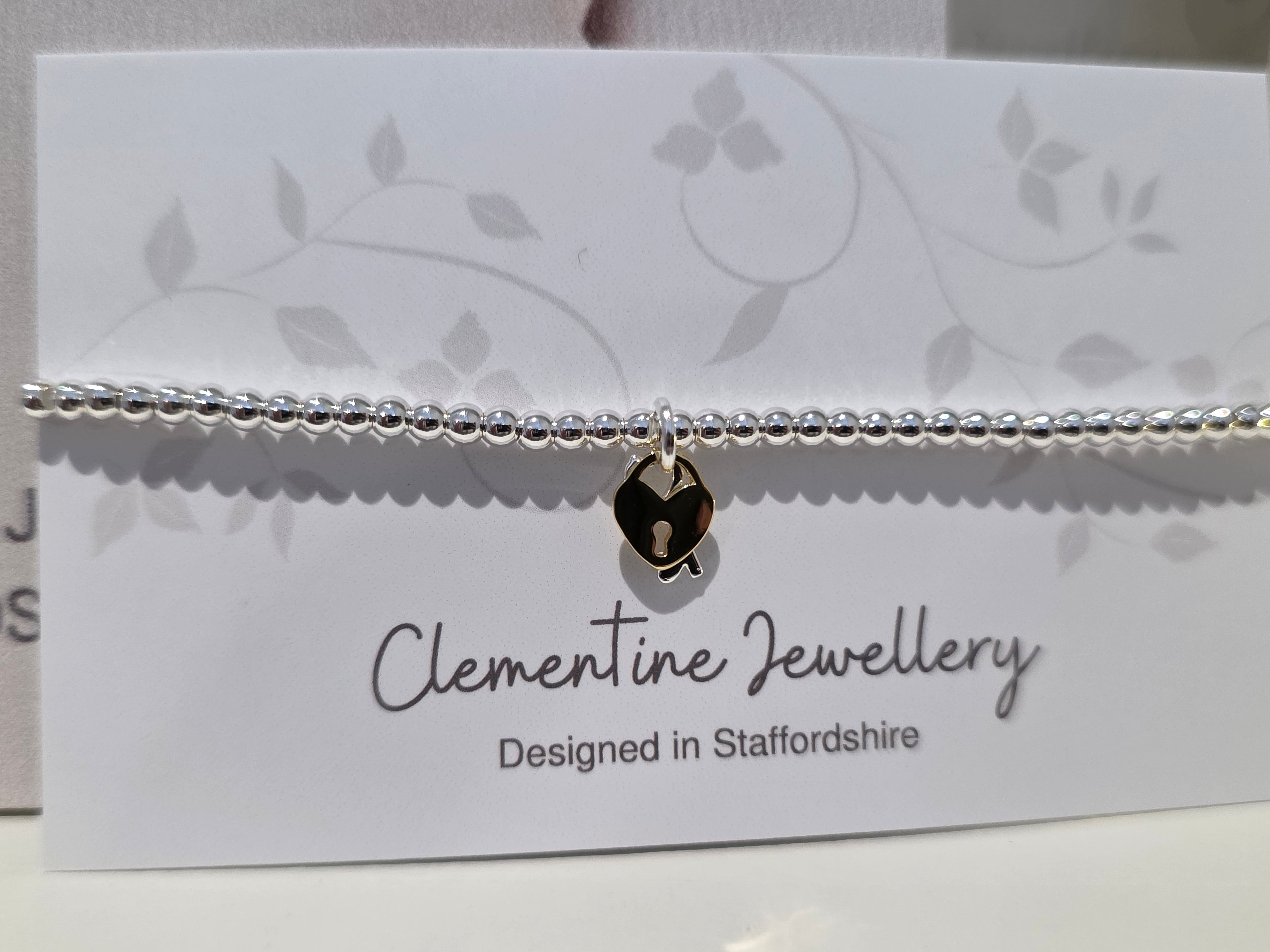 Kiko Lock & Key Bracelet - Gold