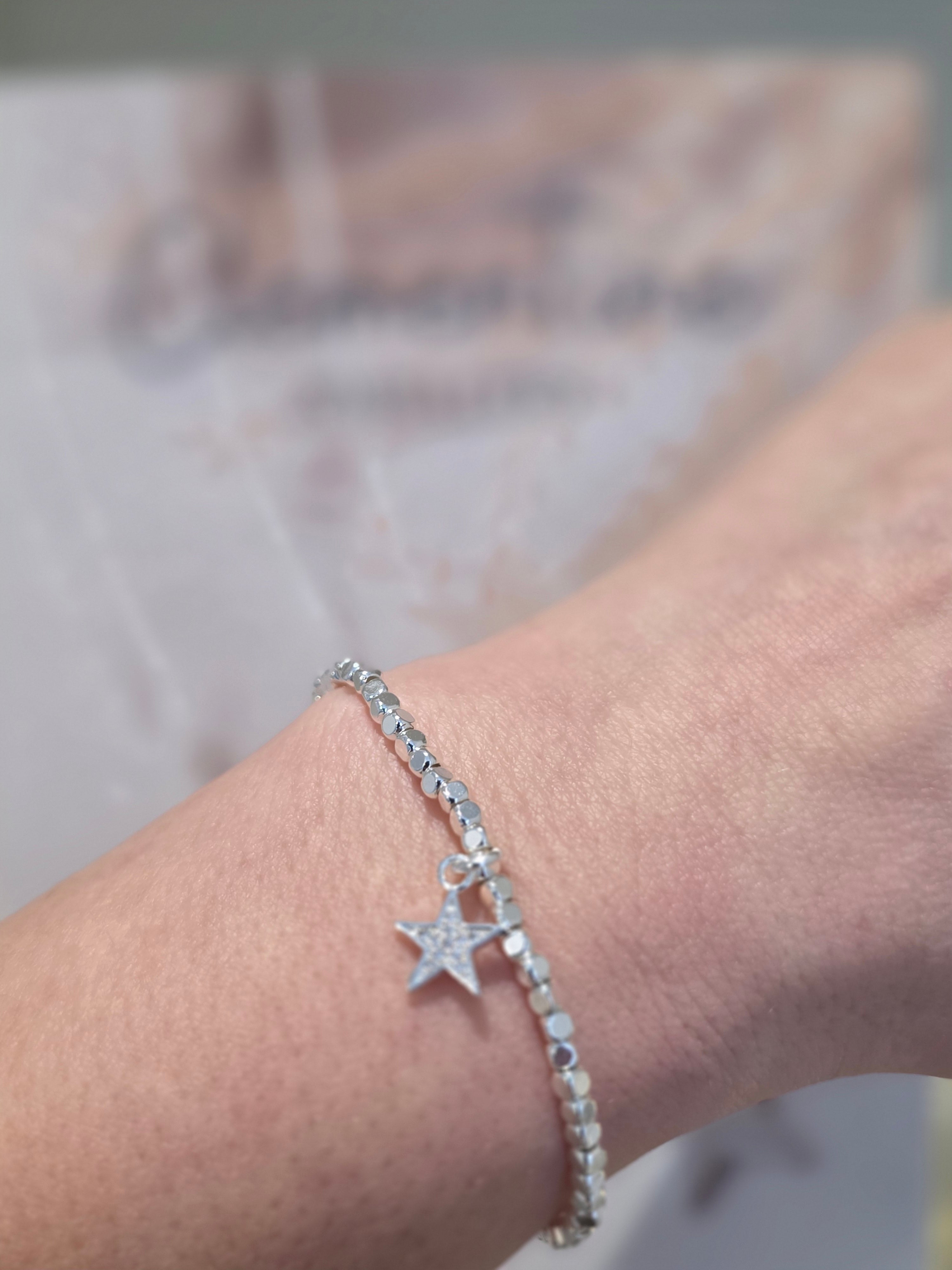 Astrid Star Bracelet - Silver