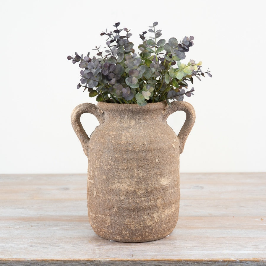 Rustic Vase with Handles