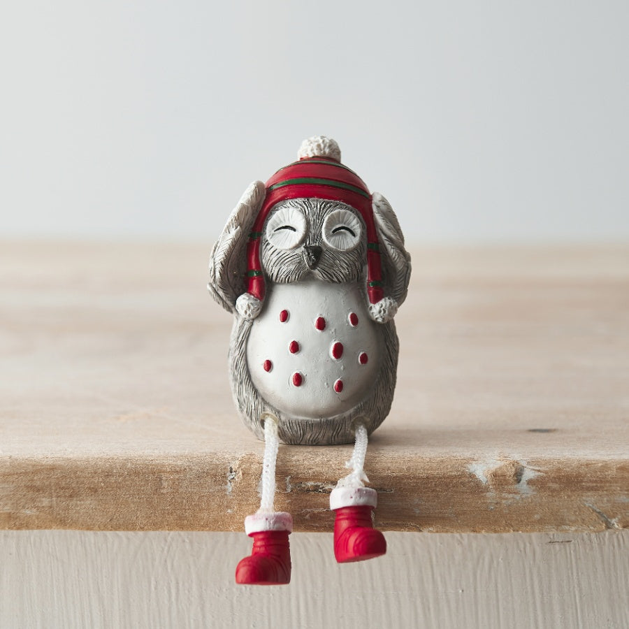 Set of 3 Nordic Owl Sitters