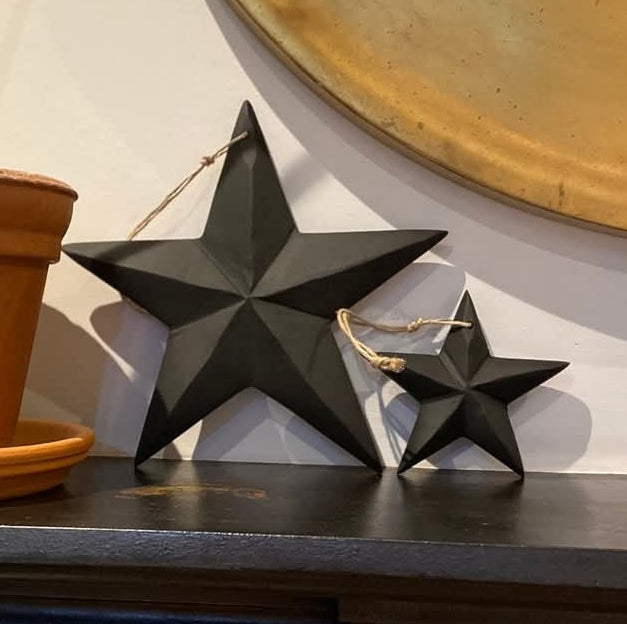 Large Hanging Black Nordic Star